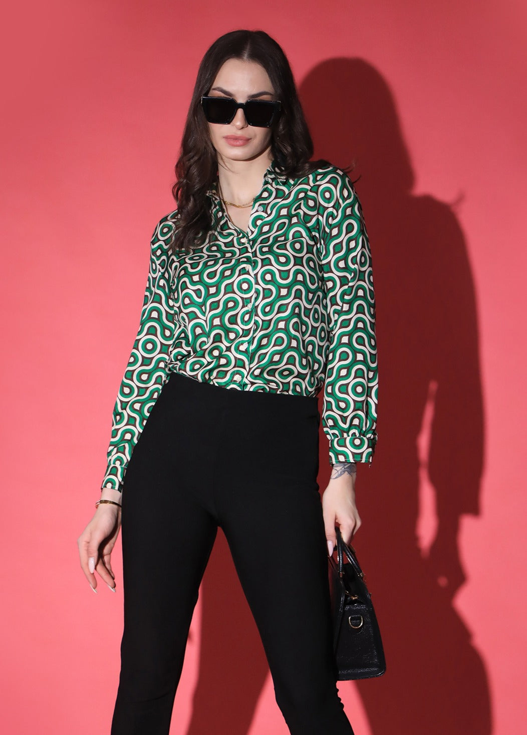 Women's Formal Printed Shirts – Office & Workwear Styles