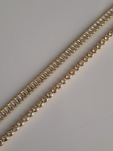 18K Gold Plated Full AD Stone Bracelet QROSH 18K Gold Plated Full AD Stone Bracelet QROSH