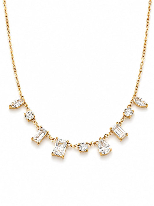 Crystal Charm Necklace QROSH