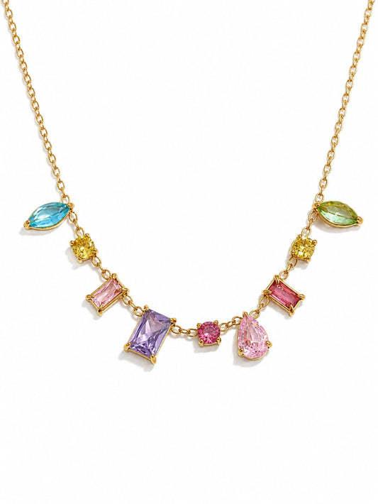 Colorful Gemstone Pendant QROSH