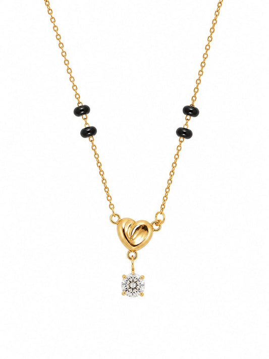 Elegant Heart Mangalsutra QROSH