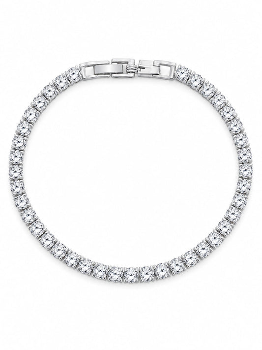 Premium CZ Tennis Bracelet QROSH