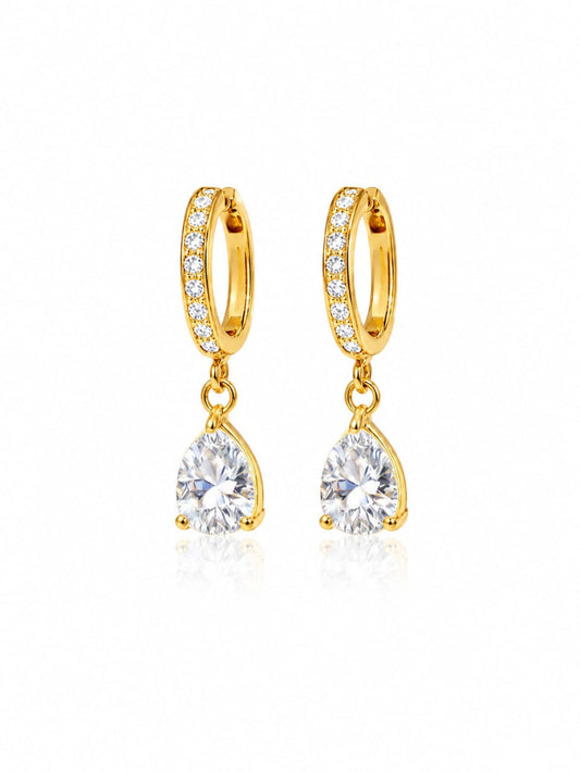 Dainty Solitaire Drop Huggies QROSH