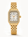 Anti tarnish Square Stone Watch QROSH