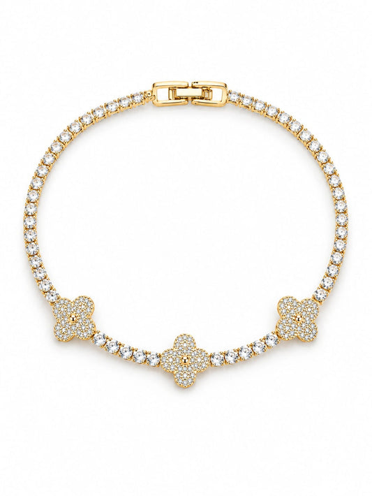 Floral Gold Bracelet QROSH