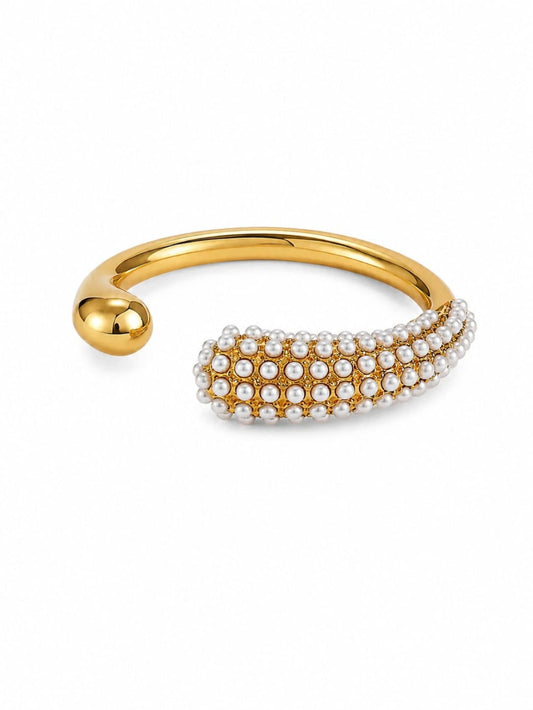 Adjustable Pearl Ring QROSH