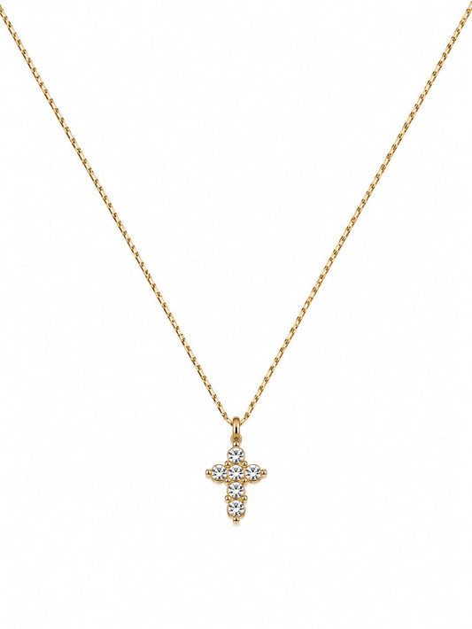 Dainty Cross Small Pendant QROSH