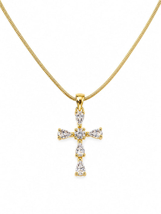 Dainty Cross Pendant QROSH