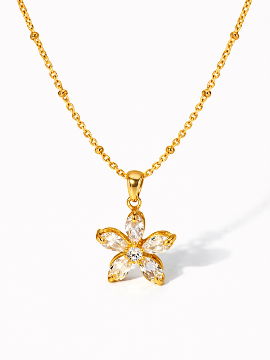 Dainty Flower Pendant QROSH