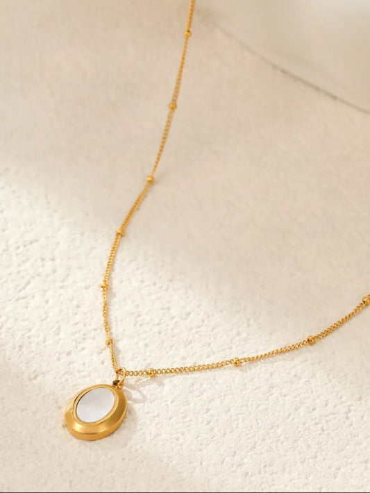 Double Layer Chain Drop Pendant (Copy) QROSH