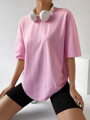 Lavender Oversized T-shirt for Women