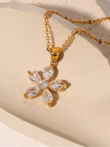 Dainty Flower Pendant