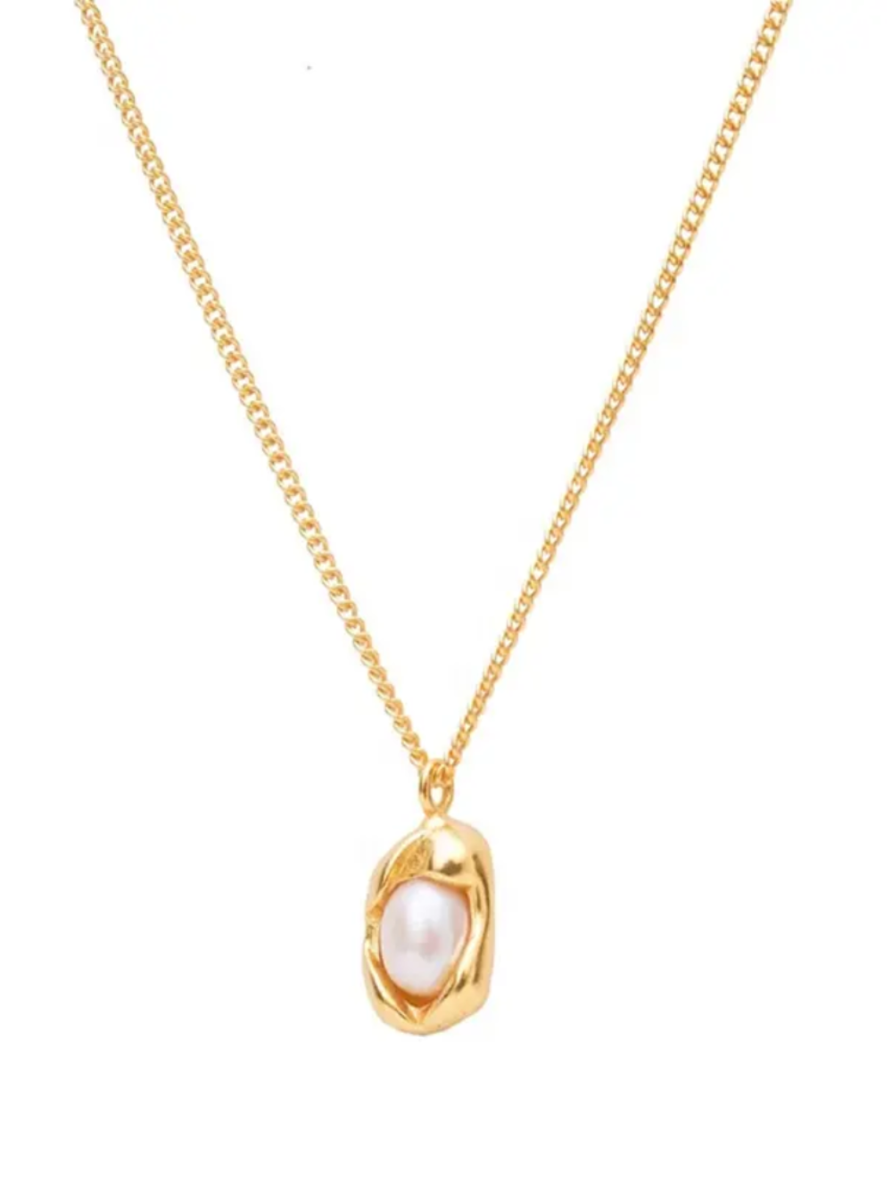 Pearl Pendant Necklace QROSH