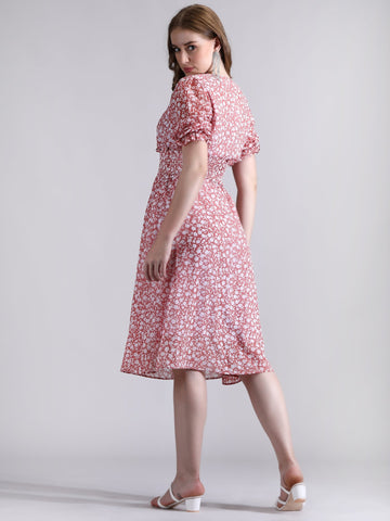 Floral Vacation Dress QROSH