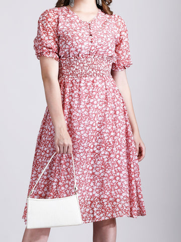 Floral Vacation Dress QROSH