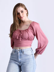 Pink Corset Top