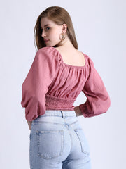 Pink Corset Top