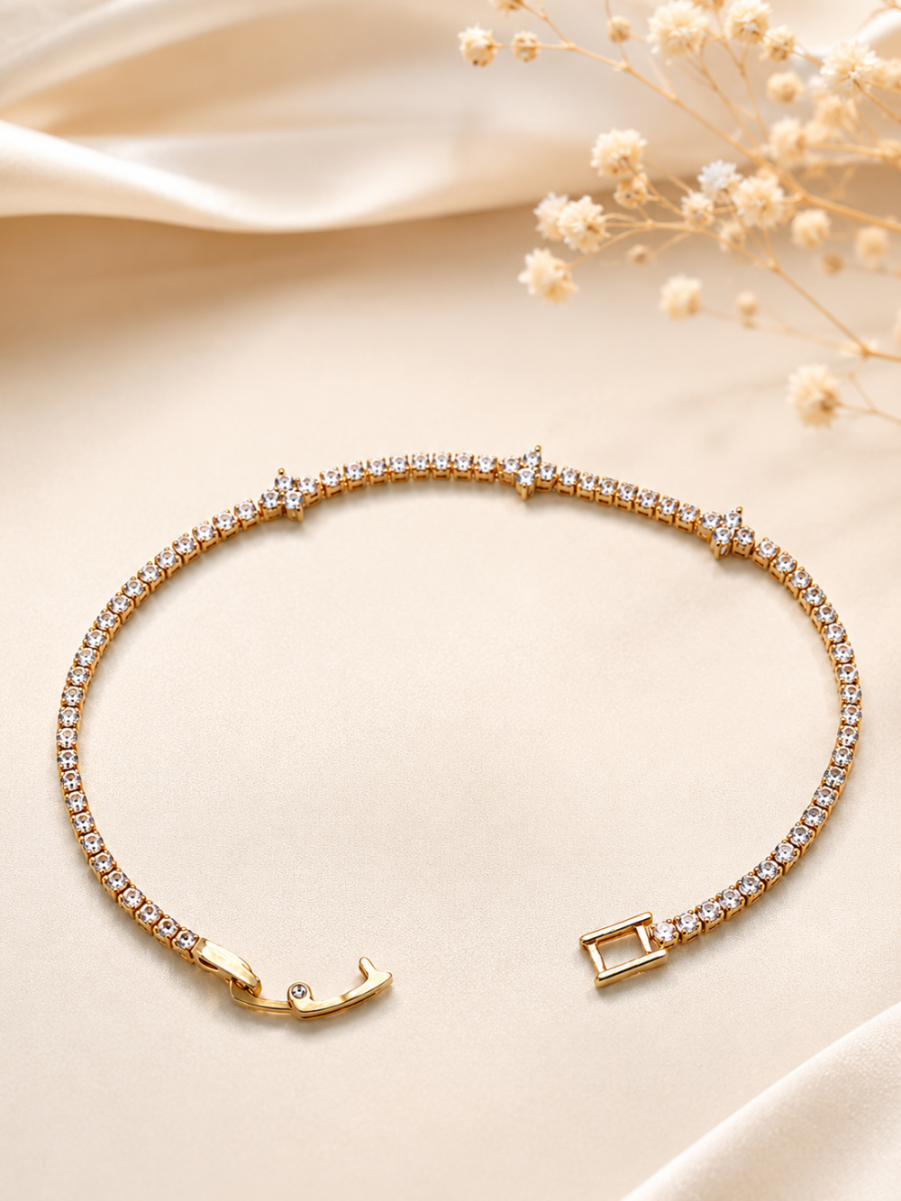 Diamond Tennis Bracelet QROSH