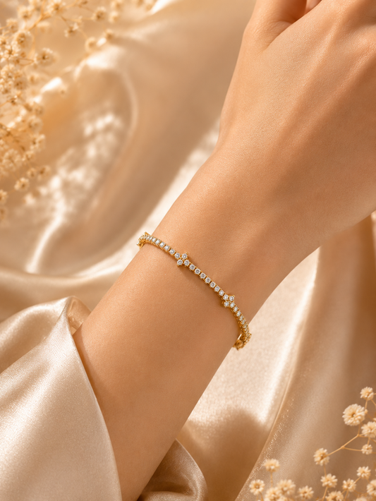 Diamond Tennis Bracelet QROSH