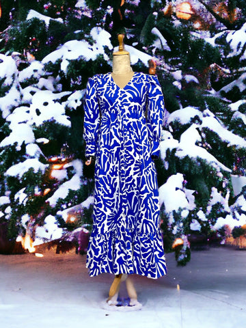 Empire Waist Vacation Dress QROSH