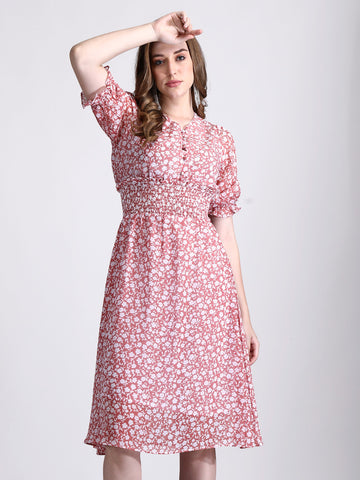 Floral Vacation Dress QROSH