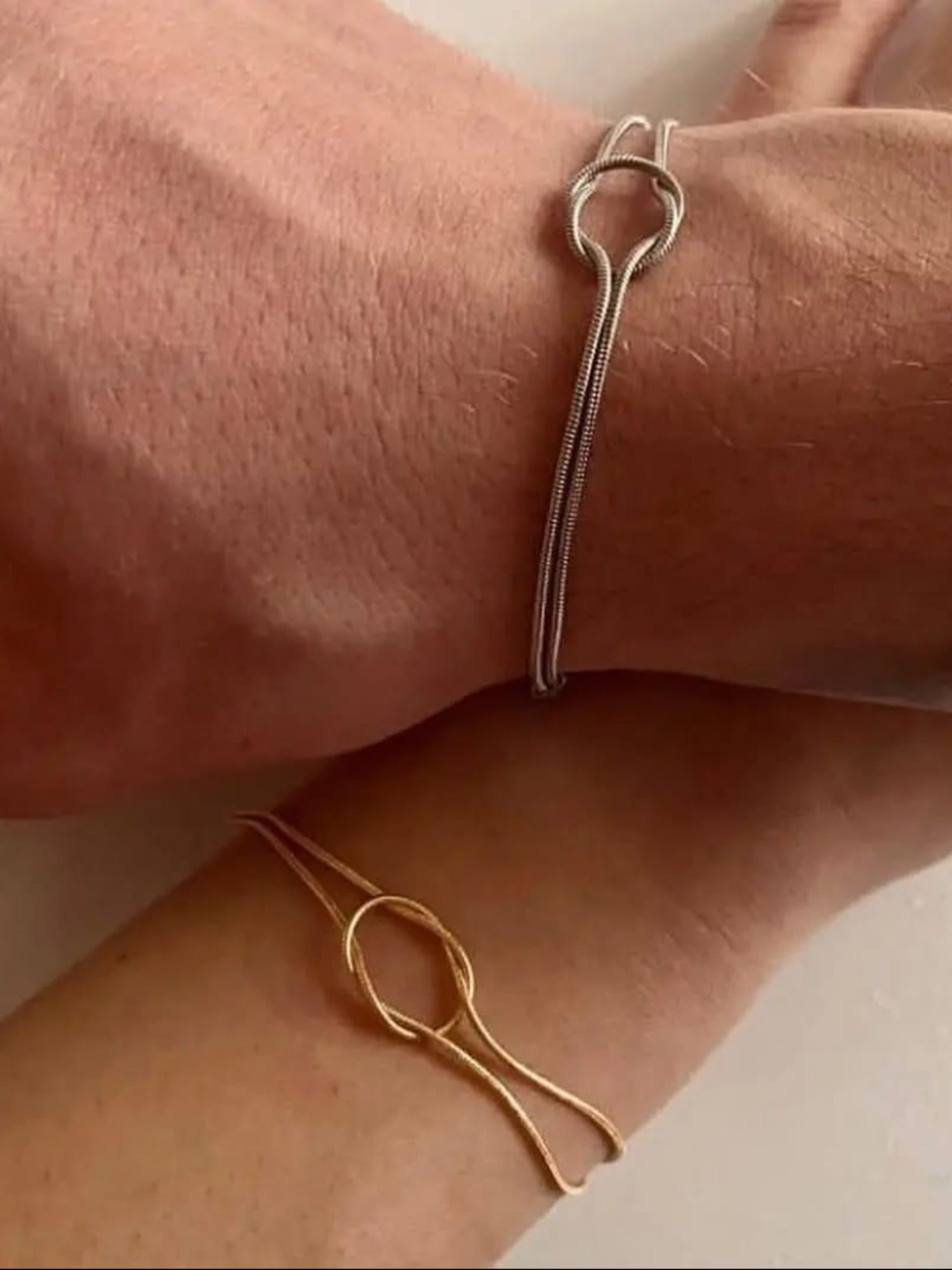 Double Layer Snake Chain Bracelet (Copy) QROSH