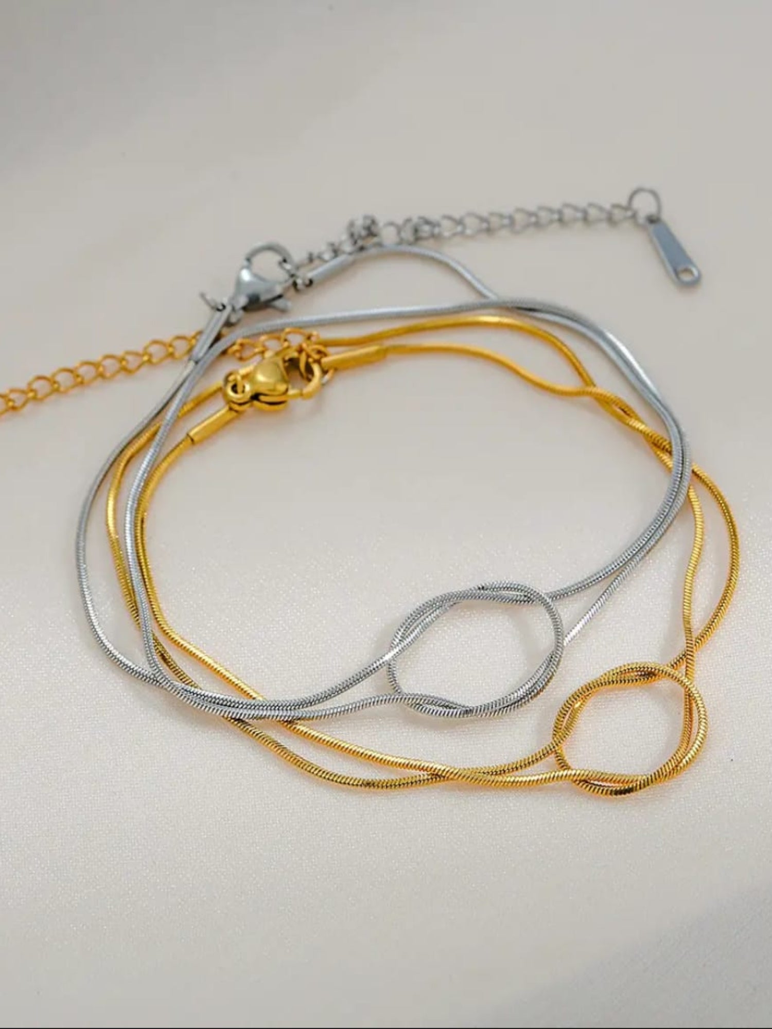 Double Layer Snake Chain Bracelet (Copy) QROSH