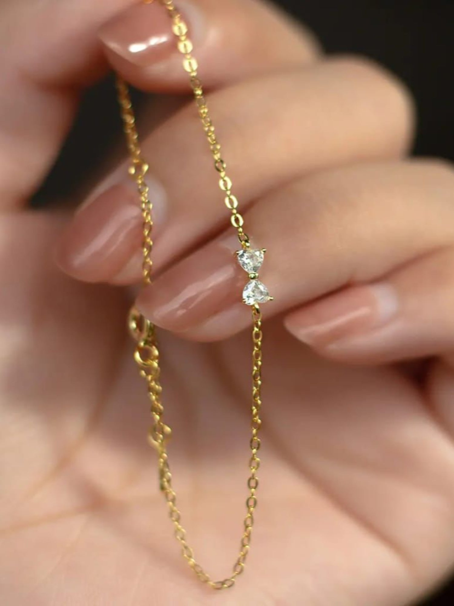 Minimalist Gold Necklace QROSH