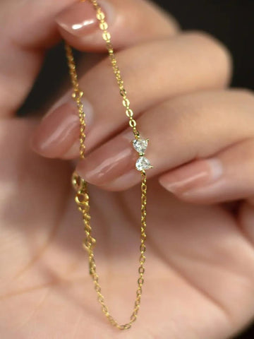 Minimalist Gold Necklace QROSH