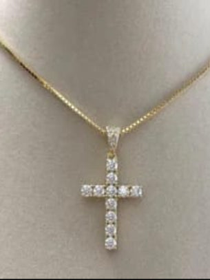 Dainty Cross Pendant QROSH