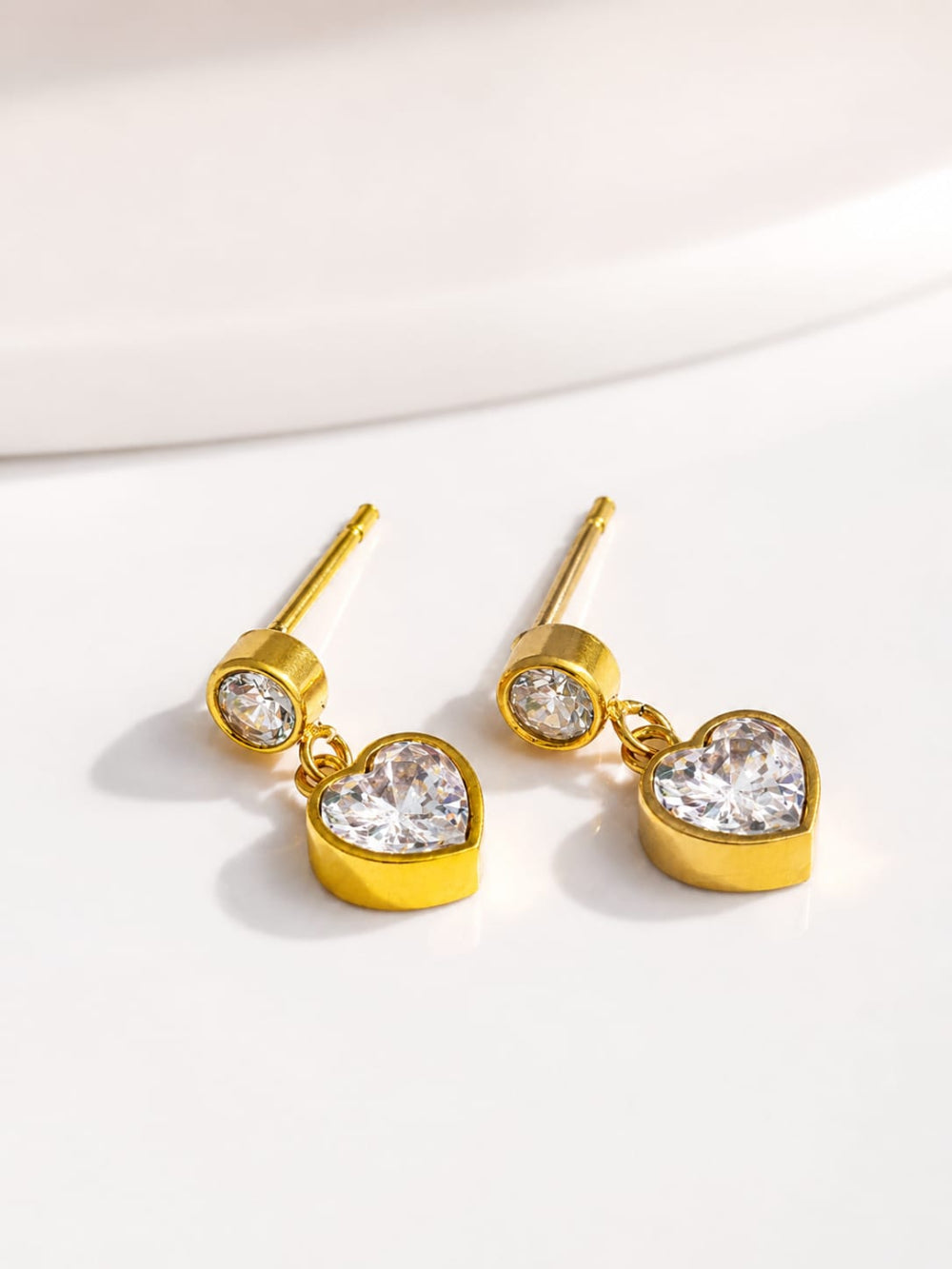 18K Gold-Plated Cherry Studs QROSH