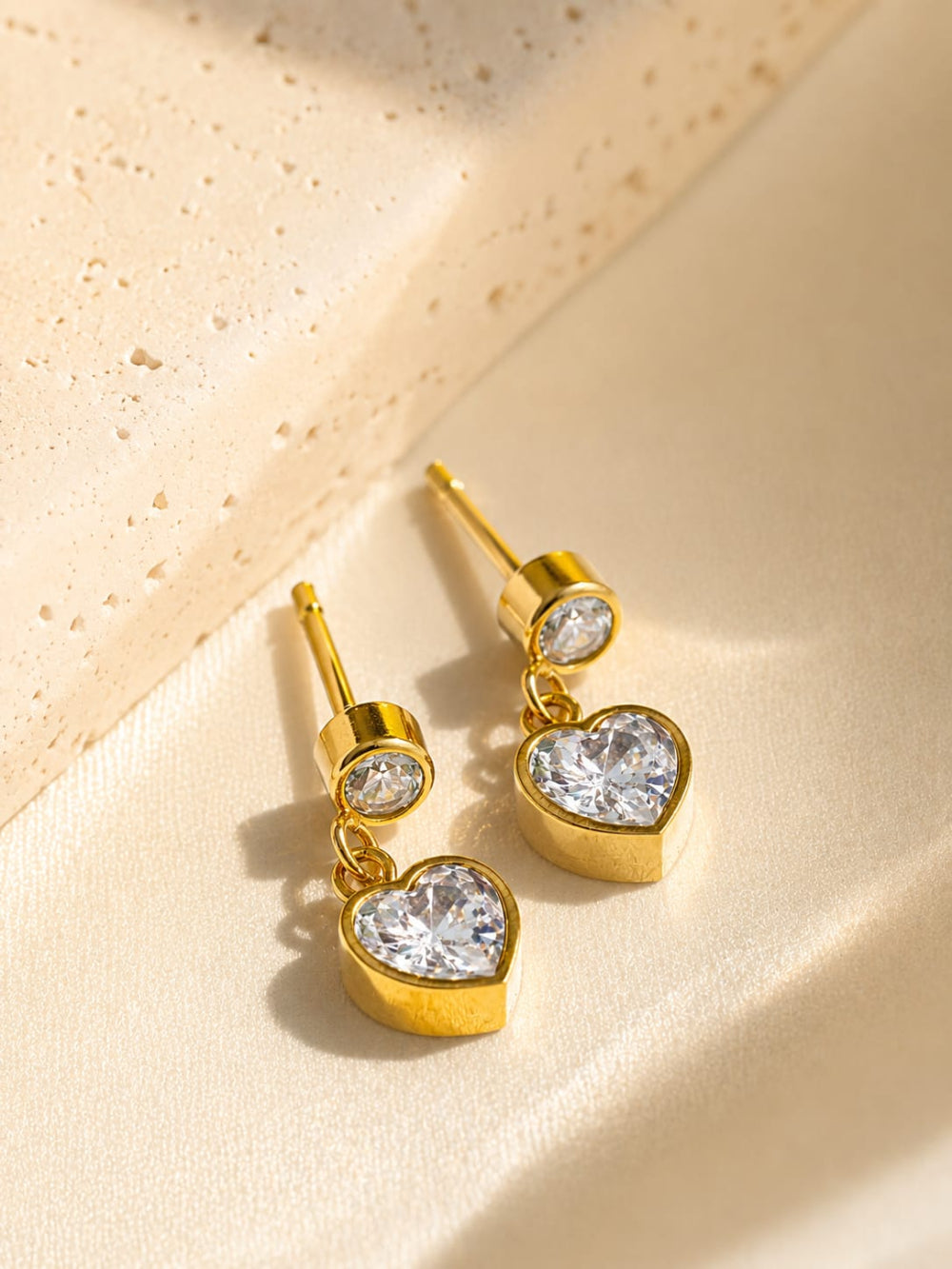 18K Gold-Plated Cherry Studs QROSH