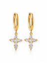 Cross Drop Earrings QROSH