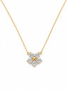 Gold Botanical Pendant QROSH