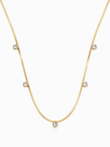 Minimal Choker Necklace QROSH