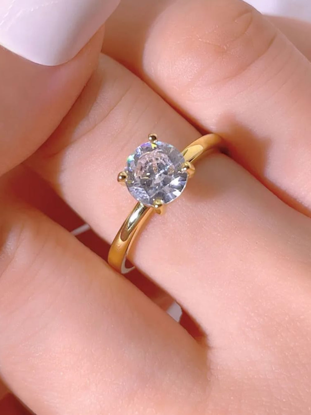 Nia Adjustable Ring QROSH