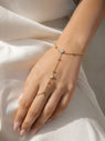 Zircon Hand Chain Bracelet QROSH