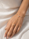 Minimal Gold Slave Bracelet QROSH