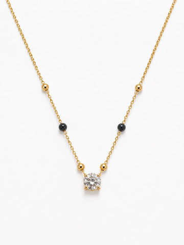 Designer Diamond Gold Mangalsutra QROSH