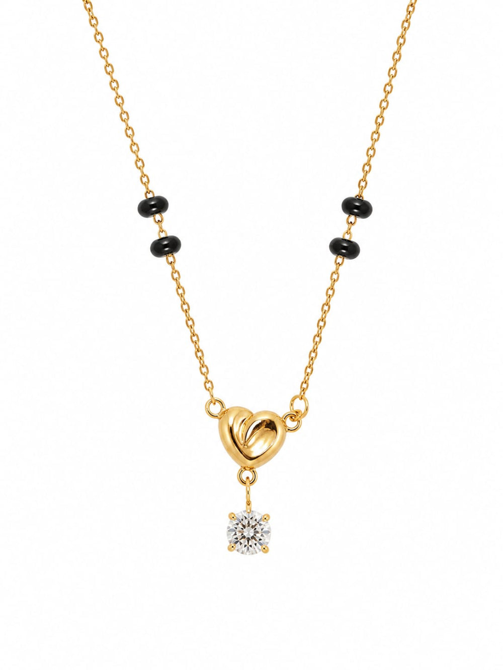 Elegant Heart Mangalsutra QROSH