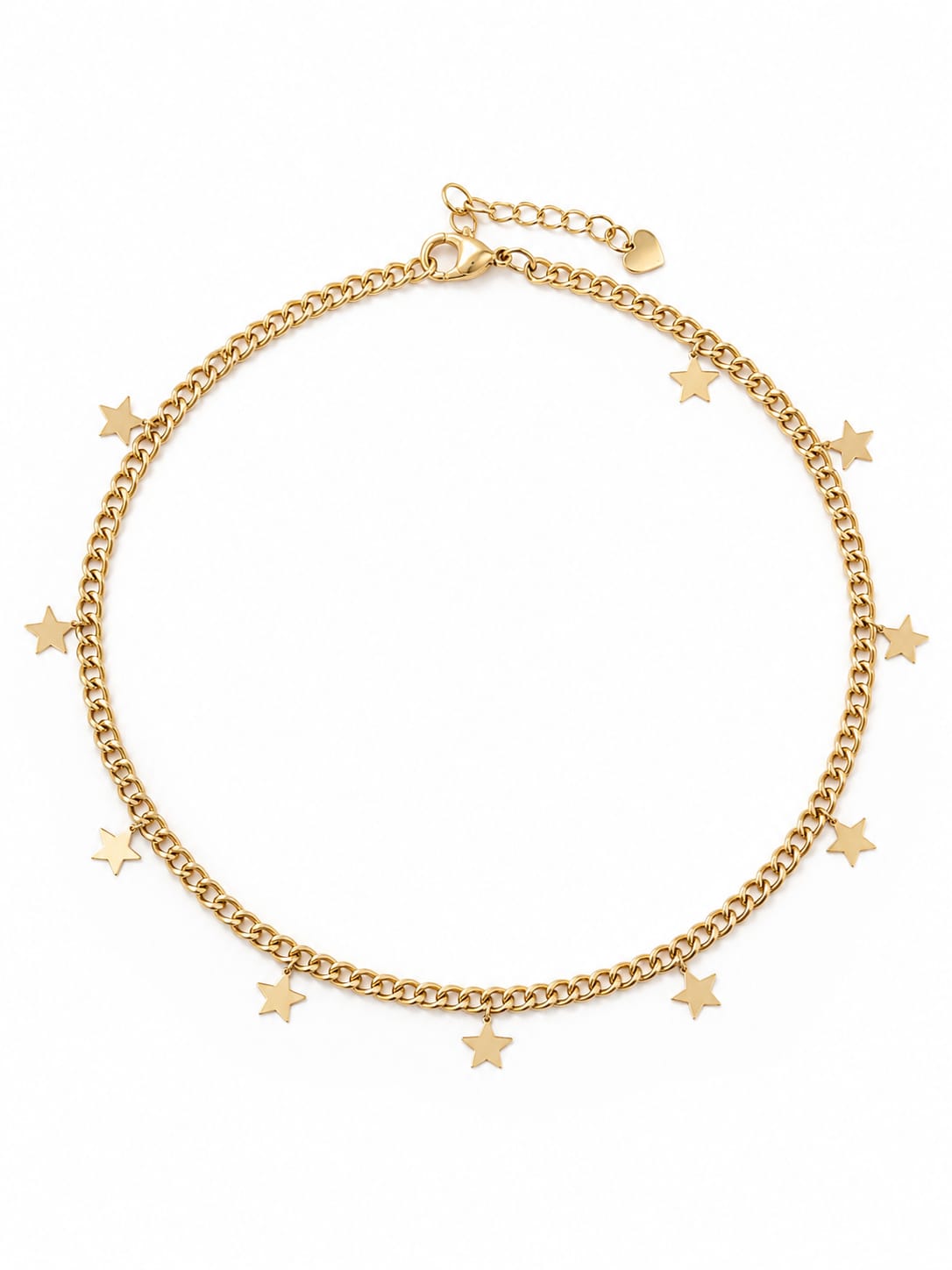 Premium Star Gold Anklet QROSH