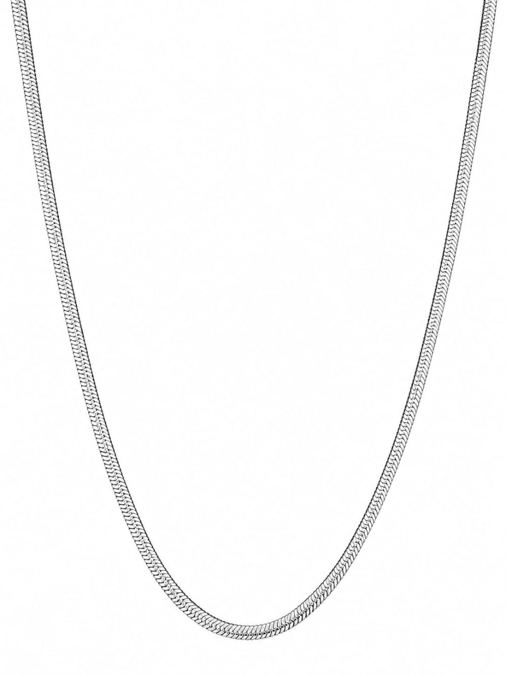 Minimalist Silver Chain For Men QROSH