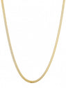 Gold Tone Herringbone Chain For Men QROSH