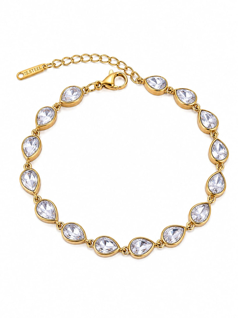 Teardrop Crystal Bracelet QROSH