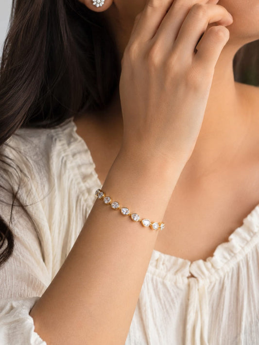 Teardrop Crystal Bracelet QROSH