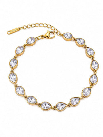 Teardrop Crystal Bracelet QROSH