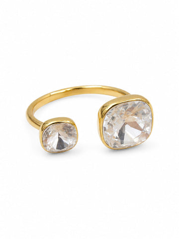 Double Stone Diamond Ring QROSH