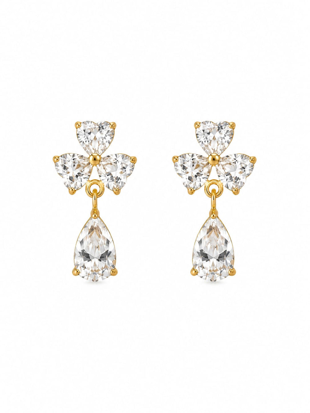 Celeste Bloom Drop Earrings QROSH