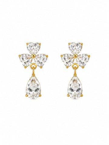 Celeste Bloom Drop Earrings QROSH