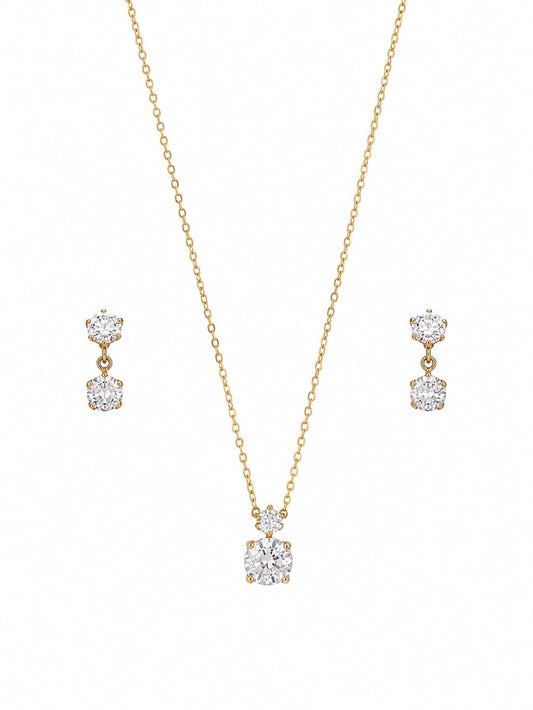 Solitaire Classic Pendant Set QROSH